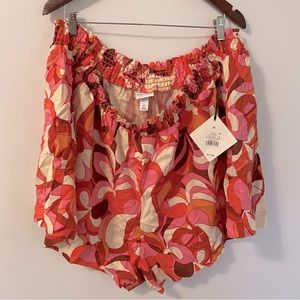 Goregous size 4X shorts new with tags patterned shorts from target